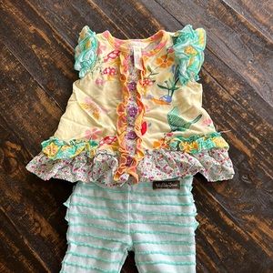 Matilda Jane 2 piece leggings and top